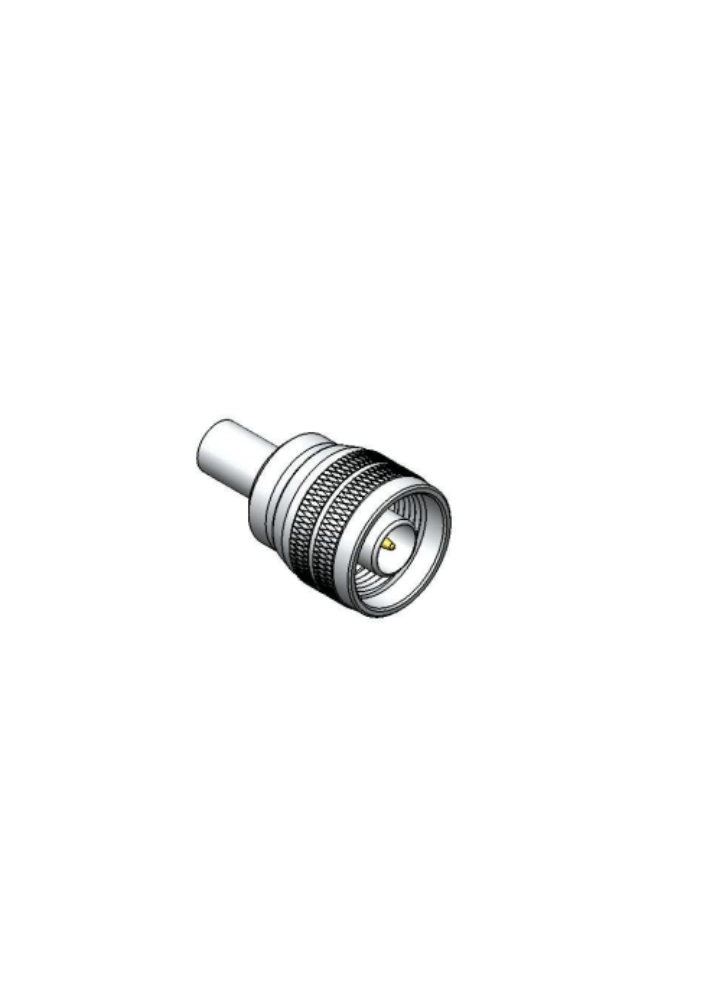 Conector Macho Reto Crimpagem RG/RGC-58