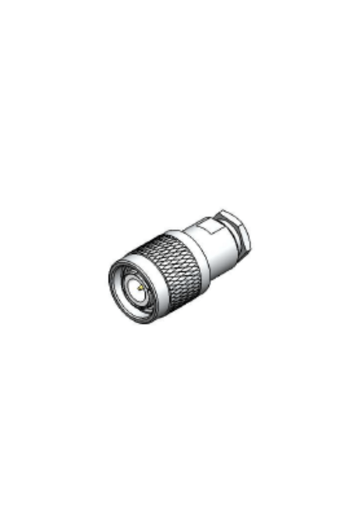 Conector TNC Macho Reto Prensa Cabo RGRGC - 58