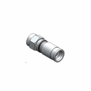 Conector Fêmea Macho Reto Compressão RG/RGC59